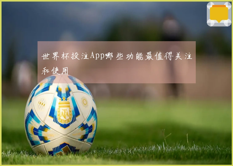 世界杯投注App哪些功能最值得关注和使用