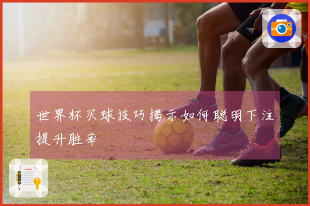 世界杯买球技巧揭示如何聪明下注提升胜率
